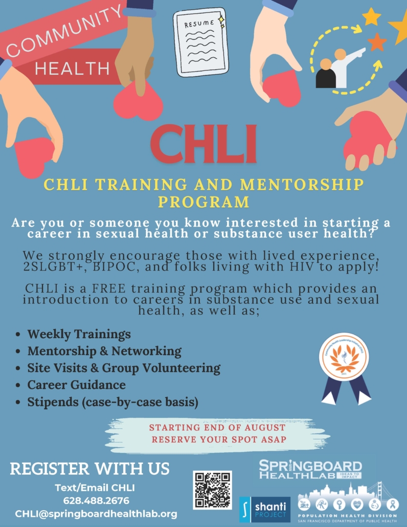 CHLI Recruitment Flier